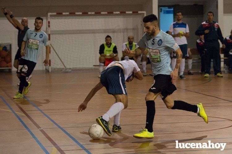  El Lucena Futsal concluye la primera vuelta con una derrota en Alhaurín de la Torre. SERGIO RODRÍGUEZ/ARCHIVO 