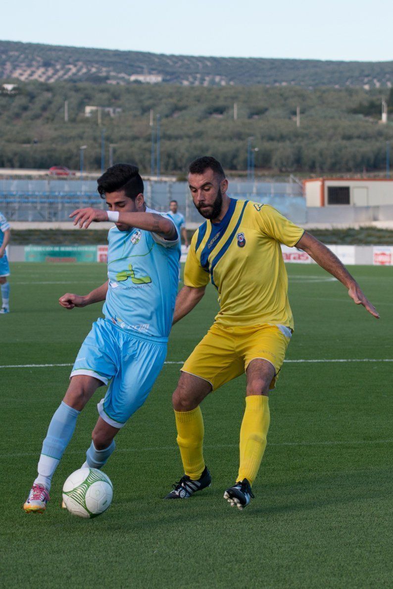 Galería: 'No a la violencia en el fútbol' e imágenes del Ciudad de Lucena-Nervión