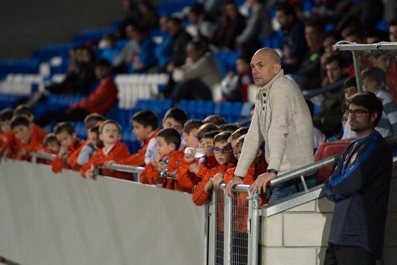 Galería: 'No a la violencia en el fútbol' e imágenes del Ciudad de Lucena-Nervión