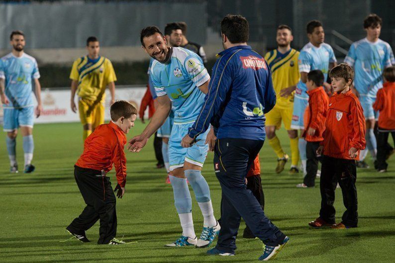 Galería: 'No a la violencia en el fútbol' e imágenes del Ciudad de Lucena-Nervión