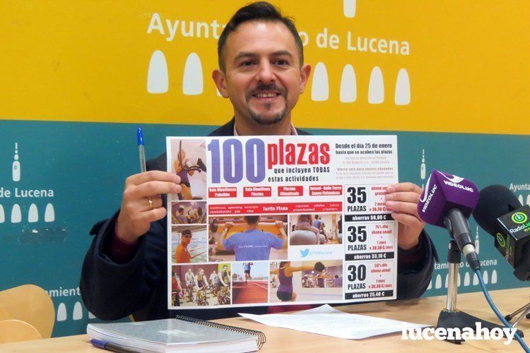  Manuel Lara Cantizani, concejal de Deportes del Ayuntamiento de Lucena. 