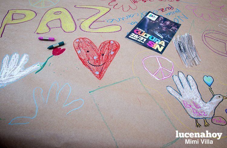 Galería gráfica: Pinturas y juegos para celebrar el Día contra la No Violencia en el ciclo Cultura Sin Galería gráfica: Pinturas y juegos para celebrar el Día contra la No Violencia en el ciclo Cultura Sin