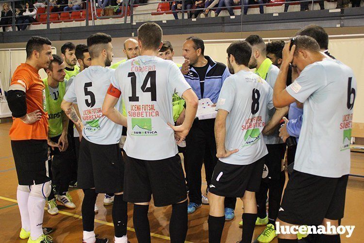 Galería gráfica: El Lucena Futsal roza la proeza ante un Mengíbar intratable (1-2)