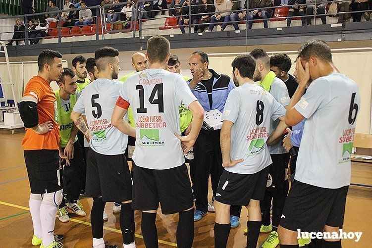 Galería gráfica: El Lucena Futsal roza la proeza ante un Mengíbar intratable (1-2)