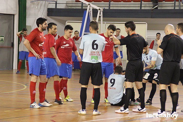 Galería gráfica: El Lucena Futsal roza la proeza ante un Mengíbar intratable (1-2)