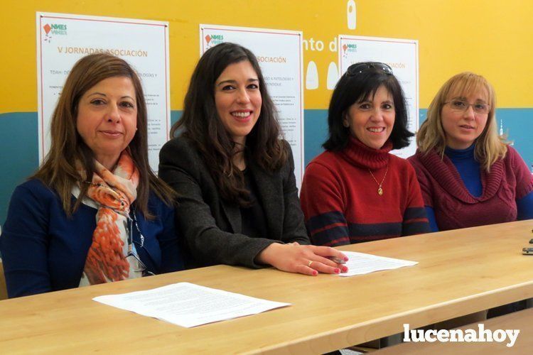  Araceli Moreno, Teresa Alonso, Ana Almagro y Mariángeles López. 