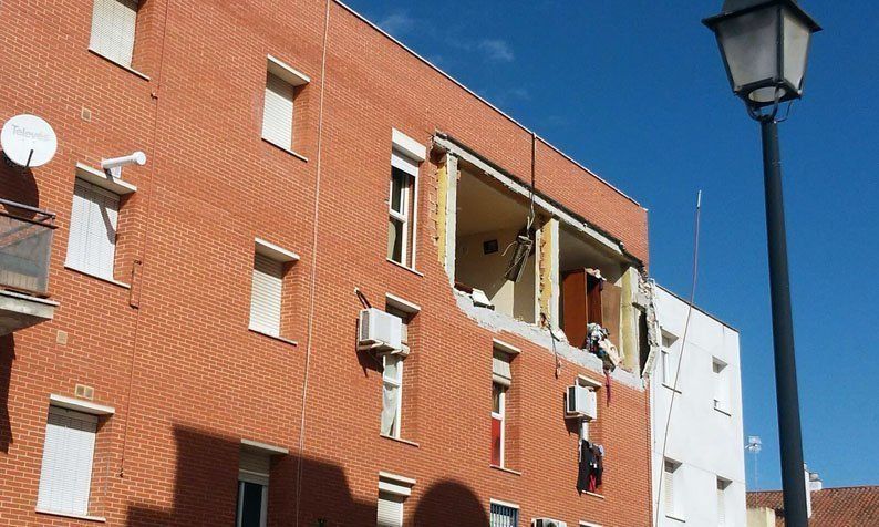 Galería: Explosión de gas en un piso de la calle Sevilla