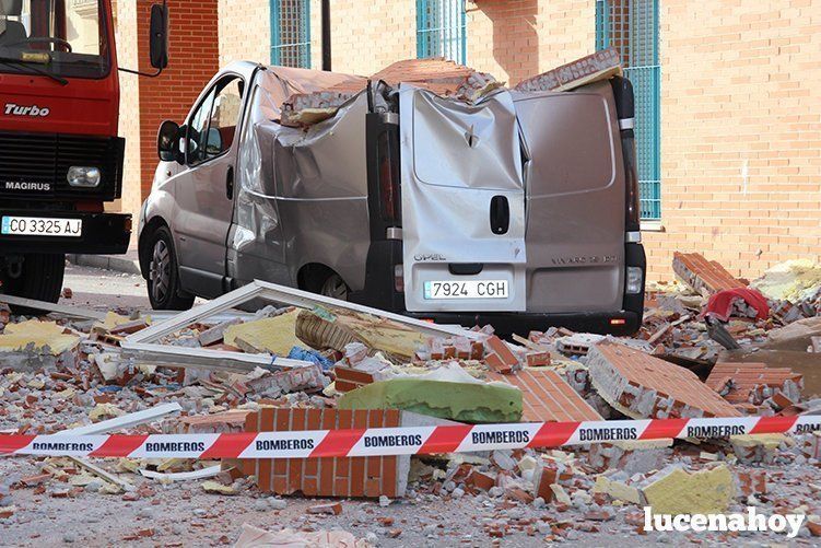 Galería: Explosión de gas en un piso de la calle Sevilla