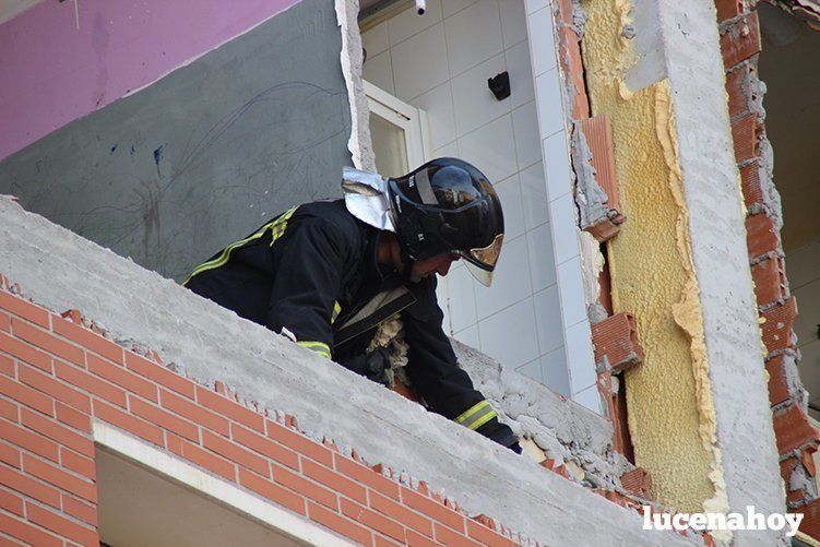 Galería: Explosión de gas en un piso de la calle Sevilla