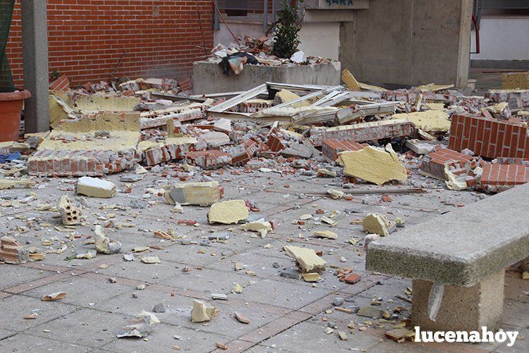 Galería: Explosión de gas en un piso de la calle Sevilla Galería: Explosión de gas en un piso de la calle Sevilla