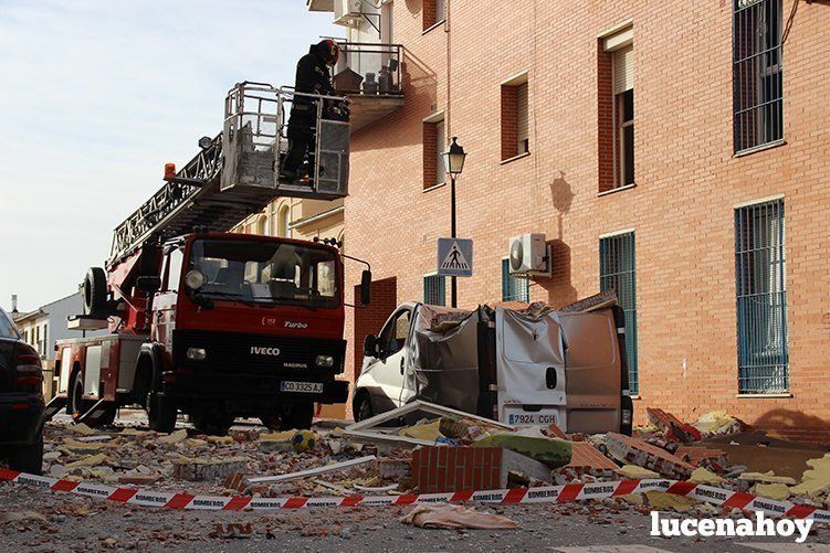 Galería: Explosión de gas en un piso de la calle Sevilla