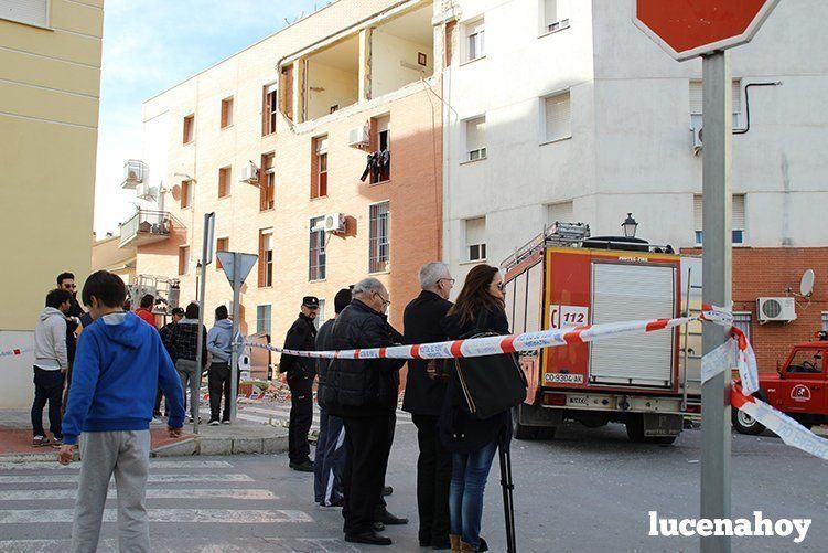 Galería: Explosión de gas en un piso de la calle Sevilla