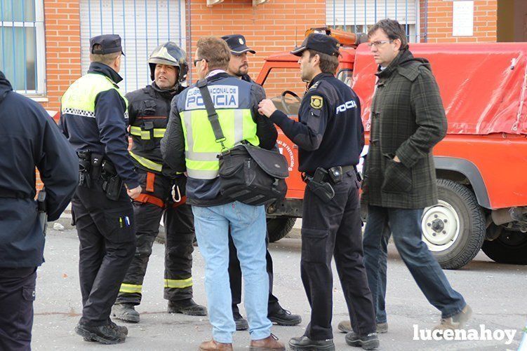 Galería: Explosión de gas en un piso de la calle Sevilla