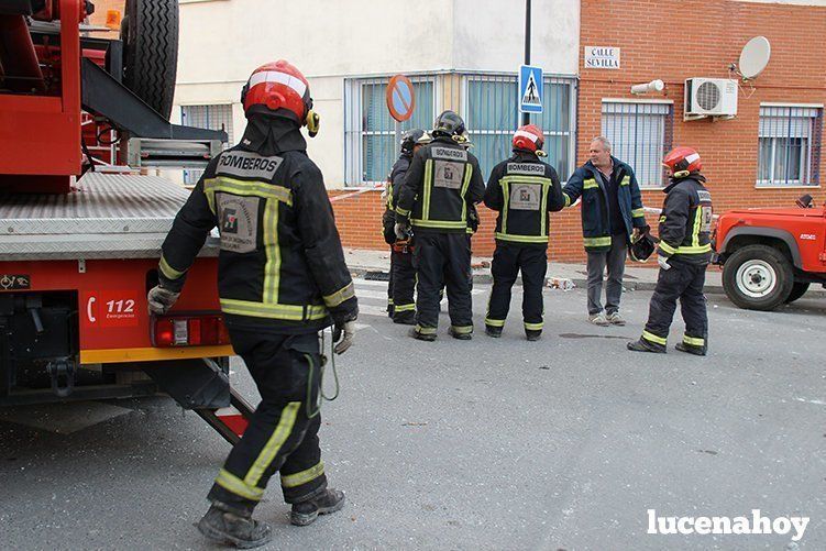 Galería: Explosión de gas en un piso de la calle Sevilla