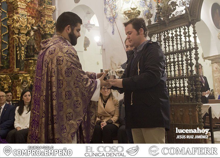 Galería: Gran participación de los manijeros de la Semana Santa en la Misa del Santero, celebrada en el Santuario de Aras