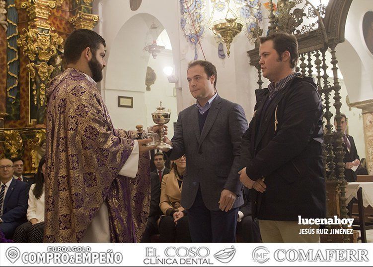 Galería: Gran participación de los manijeros de la Semana Santa en la Misa del Santero, celebrada en el Santuario de Aras