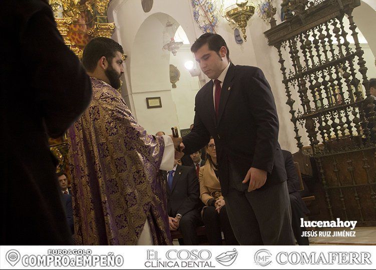 Galería: Gran participación de los manijeros de la Semana Santa en la Misa del Santero, celebrada en el Santuario de Aras