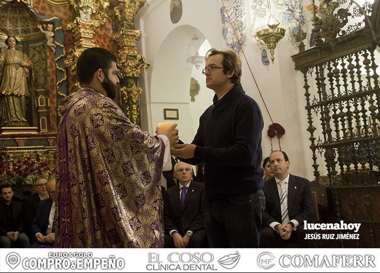 Galería: Gran participación de los manijeros de la Semana Santa en la Misa del Santero, celebrada en el Santuario de Aras Galería: Gran participación de los manijeros de la Semana Santa en la Misa del Santero, celebrada en el Santuario de Aras