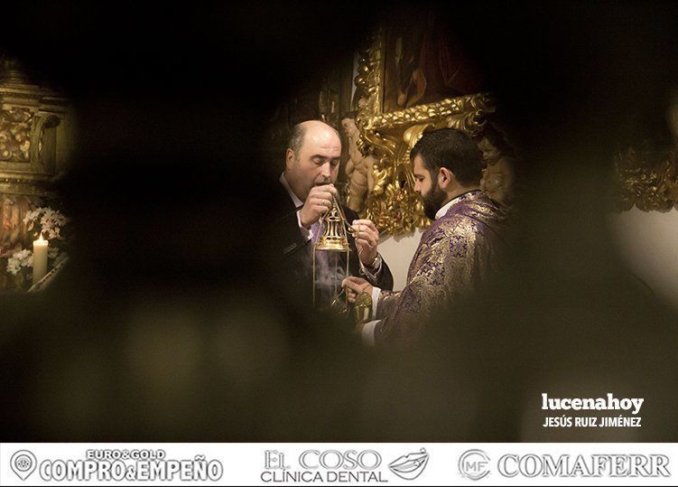 Galería: Gran participación de los manijeros de la Semana Santa en la Misa del Santero, celebrada en el Santuario de Aras Galería: Gran participación de los manijeros de la Semana Santa en la Misa del Santero, celebrada en el Santuario de Aras