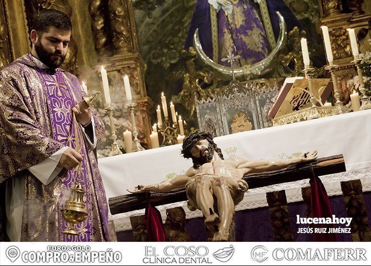 Galería: Gran participación de los manijeros de la Semana Santa en la Misa del Santero, celebrada en el Santuario de Aras