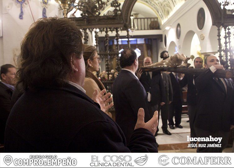 Galería: Gran participación de los manijeros de la Semana Santa en la Misa del Santero, celebrada en el Santuario de Aras