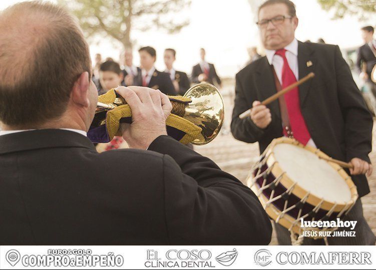 Galería: Gran participación de los manijeros de la Semana Santa en la Misa del Santero, celebrada en el Santuario de Aras