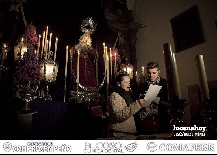 Galería: Solemne Vía Crucis  de Ntro. Padre Jesús Caído en la iglesia de Santiago