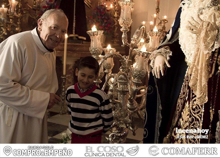 Galería: Besamanos de la Virgen de la Pasión Galería: Besamanos de la Virgen de la Pasión