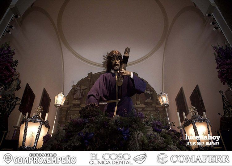 Galería: El Miserere 'Mei Deus' y el besamanos cierran los cultos de Ntro. Padre Jesús Caído, en Santiago