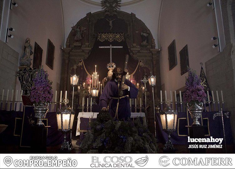 Galería: El Miserere 'Mei Deus' y el besamanos cierran los cultos de Ntro. Padre Jesús Caído, en Santiago