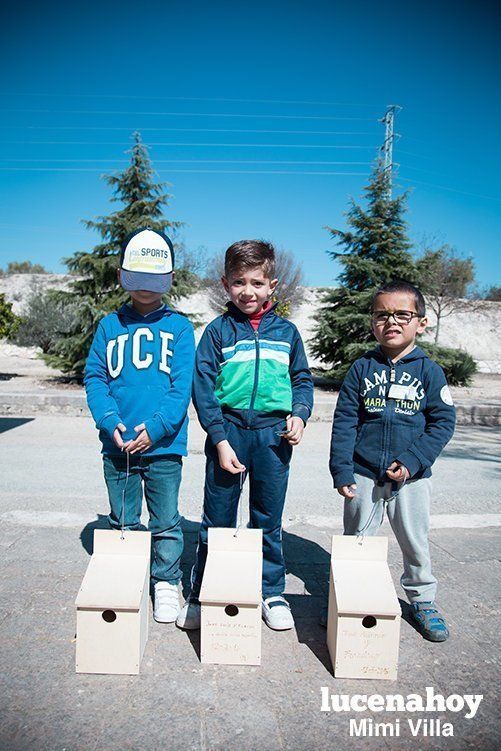 Galería: Haciendo cajas-nido en la estación para celebrar el Día del Árbol. Aún hay más actividades. Te lo contamos aquí.