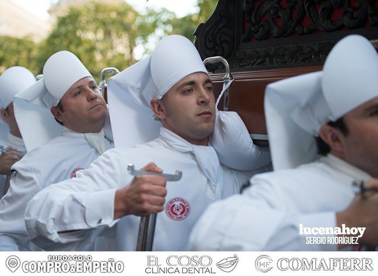 Galería: La Pollinita abre los desfiles procesionales de la Semana Santa de Lucena