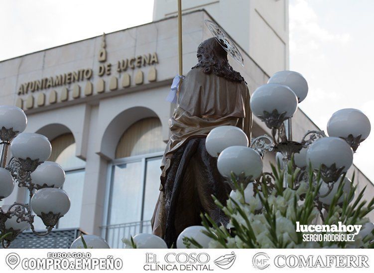 Galería: La Pollinita abre los desfiles procesionales de la Semana Santa de Lucena