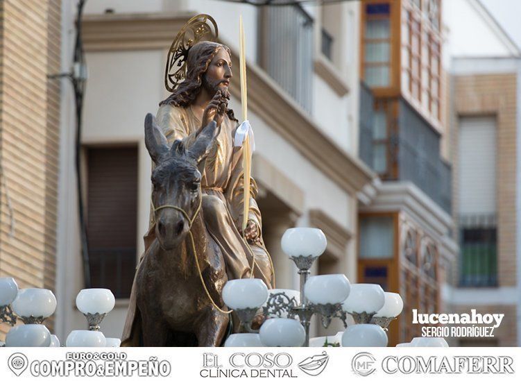 Galería: La Pollinita abre los desfiles procesionales de la Semana Santa de Lucena