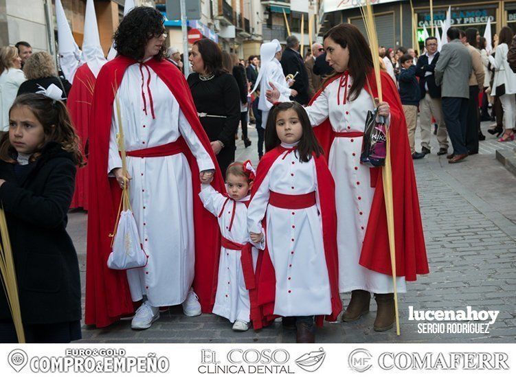 Galería: La Pollinita abre los desfiles procesionales de la Semana Santa de Lucena