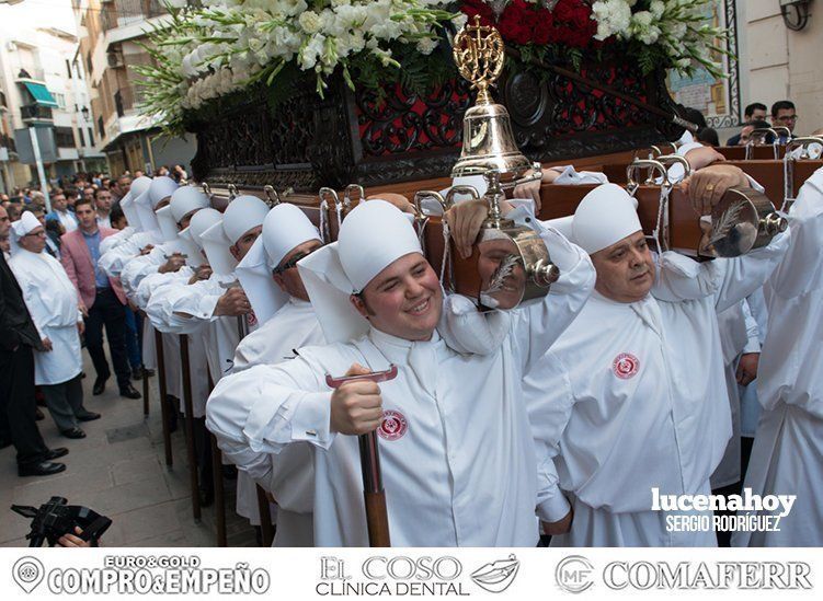 Galería: La Pollinita abre los desfiles procesionales de la Semana Santa de Lucena