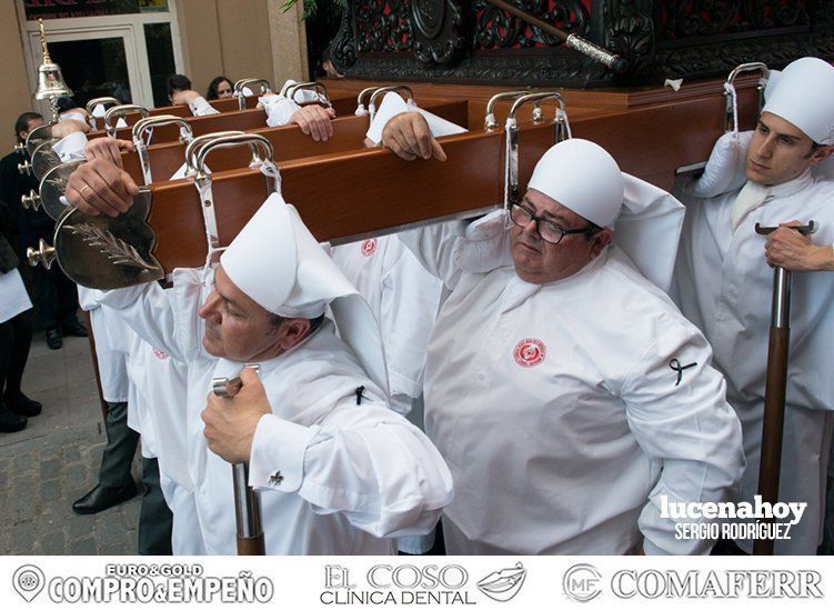 Galería: La Pollinita abre los desfiles procesionales de la Semana Santa de Lucena