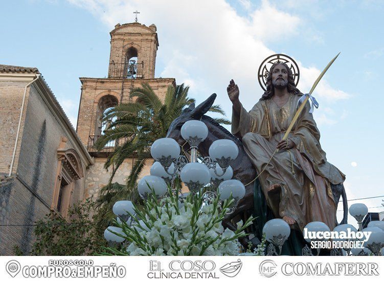 Galería: La Pollinita abre los desfiles procesionales de la Semana Santa de Lucena