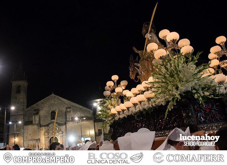 Galería: La Pollinita abre los desfiles procesionales de la Semana Santa de Lucena