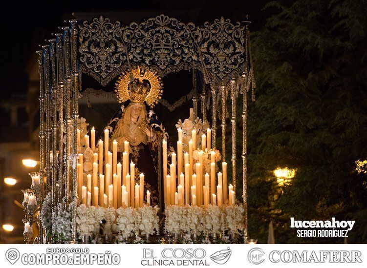 Galería: La Cofradía Franciscana de la Pasión volvió a llenar ayer la noche del Lunes Santo