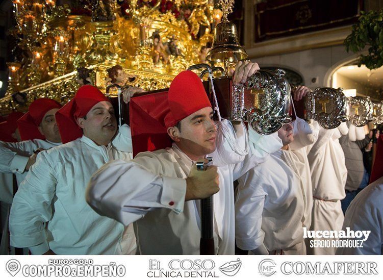 Galería: La Cofradía Franciscana de la Pasión volvió a llenar ayer la noche del Lunes Santo