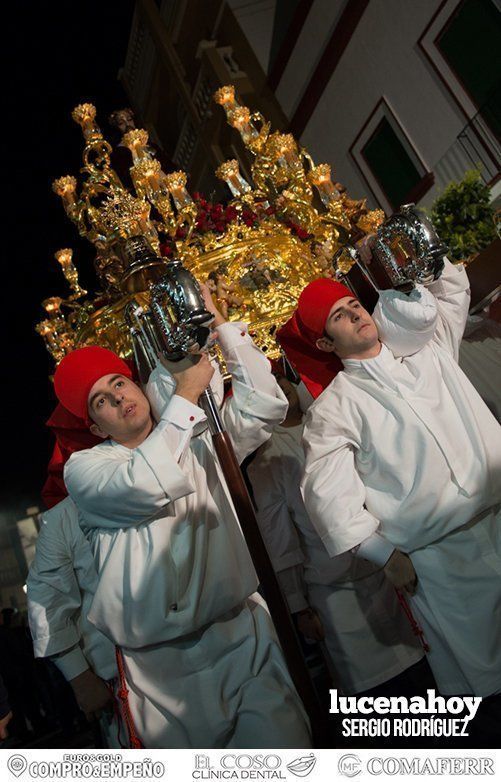 Galería: La Cofradía Franciscana de la Pasión volvió a llenar ayer la noche del Lunes Santo