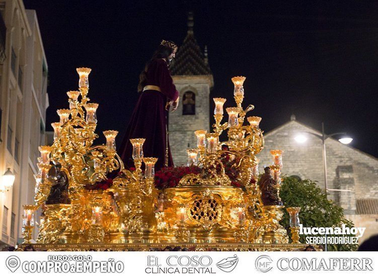 Galería: La Cofradía Franciscana de la Pasión volvió a llenar ayer la noche del Lunes Santo