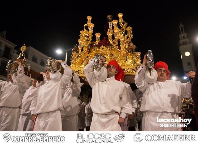 Galería: La Cofradía Franciscana de la Pasión volvió a llenar ayer la noche del Lunes Santo