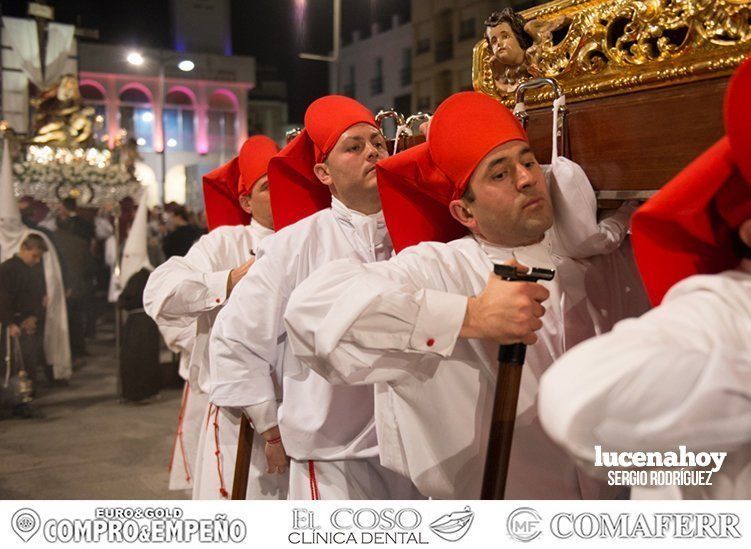 Galería: La Cofradía Franciscana de la Pasión volvió a llenar ayer la noche del Lunes Santo