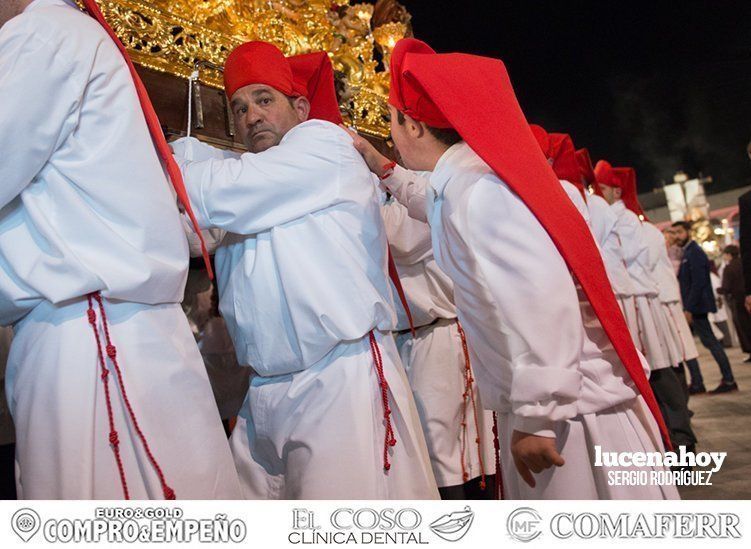 Galería: La Cofradía Franciscana de la Pasión volvió a llenar ayer la noche del Lunes Santo