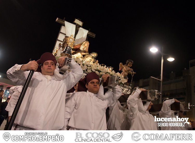 Galería: La Cofradía Franciscana de la Pasión volvió a llenar ayer la noche del Lunes Santo