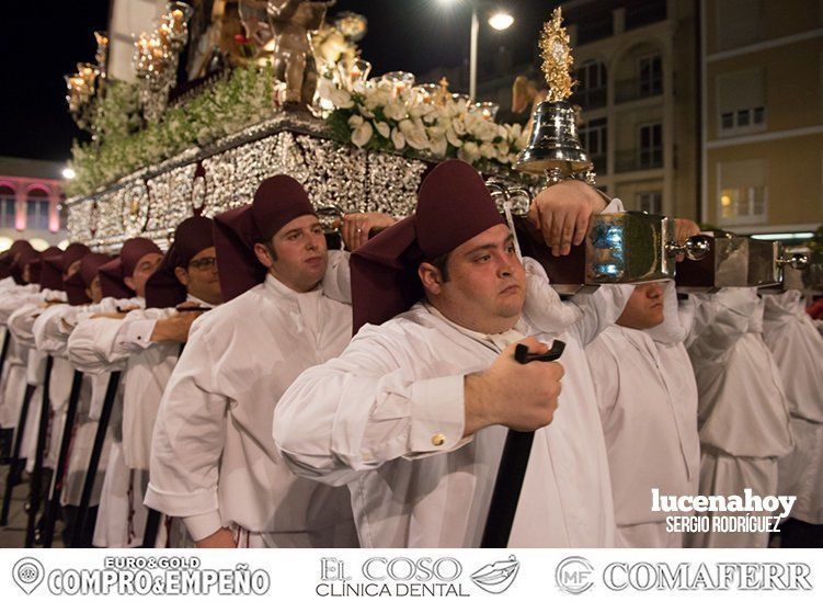 Galería: La Cofradía Franciscana de la Pasión volvió a llenar ayer la noche del Lunes Santo