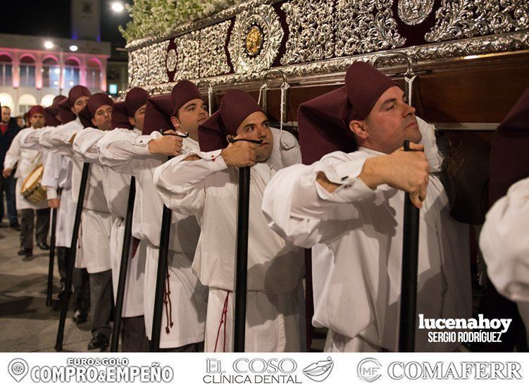 Galería: La Cofradía Franciscana de la Pasión volvió a llenar ayer la noche del Lunes Santo