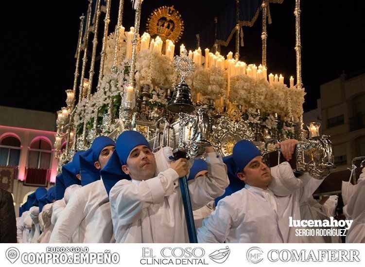 Galería: La Cofradía Franciscana de la Pasión volvió a llenar ayer la noche del Lunes Santo